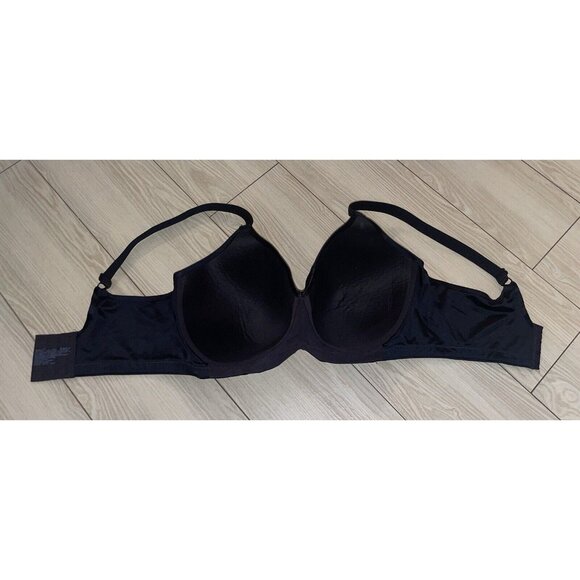 Bali 6556 One Smooth U Concealing T-Shirt Bra Lined Wire Free Womens 38DD Black - Picture 5 of 6